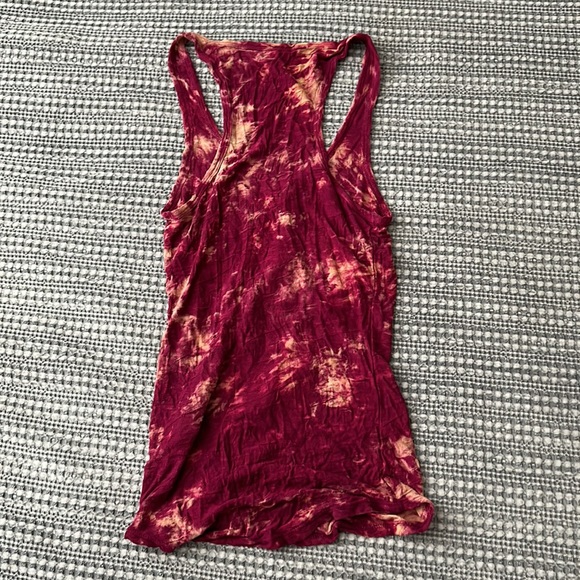Free People Tie Dye style tank - slightly sheer - Picture 4 of 6